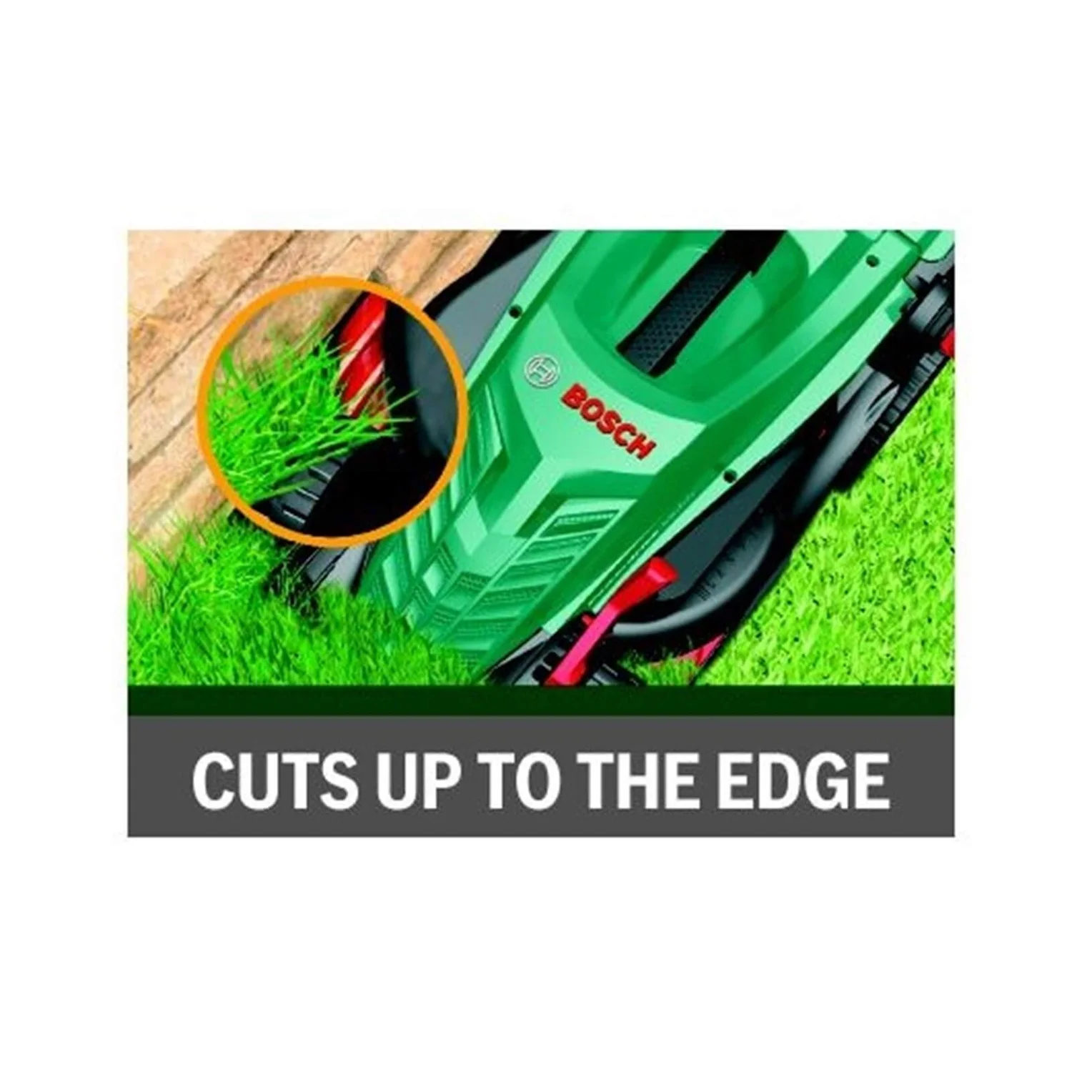 Bosch 1300W Rotak 34-13 Electric Lawn Mower - 34cm - Image 4