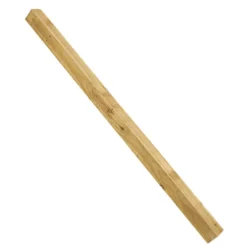 Forest Garden Larchlap Sawn Post 1.8m (1800 X 75 X 75mm) - Pack Of 4