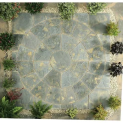 Stylish Stone Chantry Circle Kit 2.4m - Antique