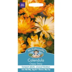 Mr. Fothergill's Calendula Oopsy Daisy Seeds
