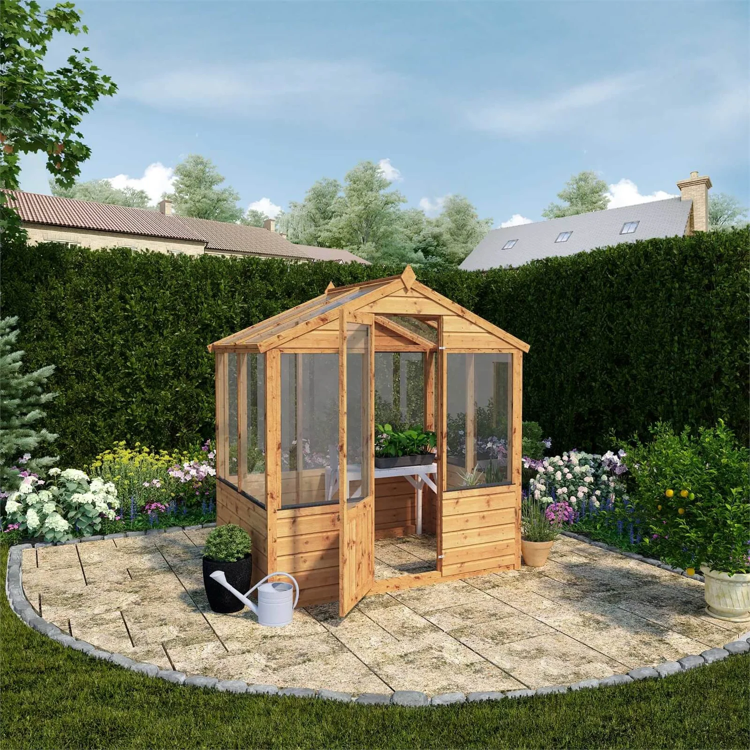 Mercia 4 X 6ft Traditional Greenhouse - Incl. Installation - Image 2
