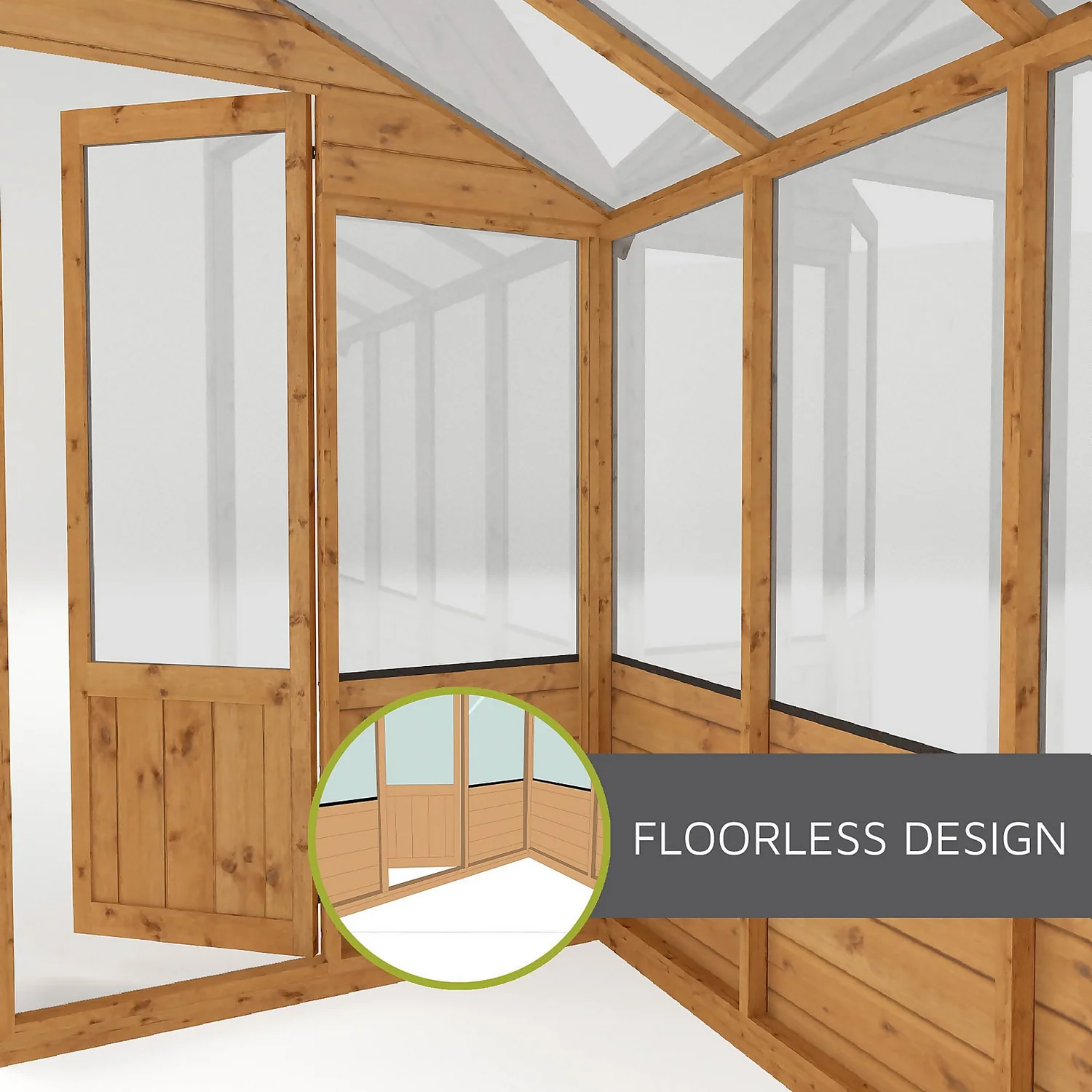 Mercia 4 X 6ft Traditional Greenhouse - Incl. Installation - Image 7