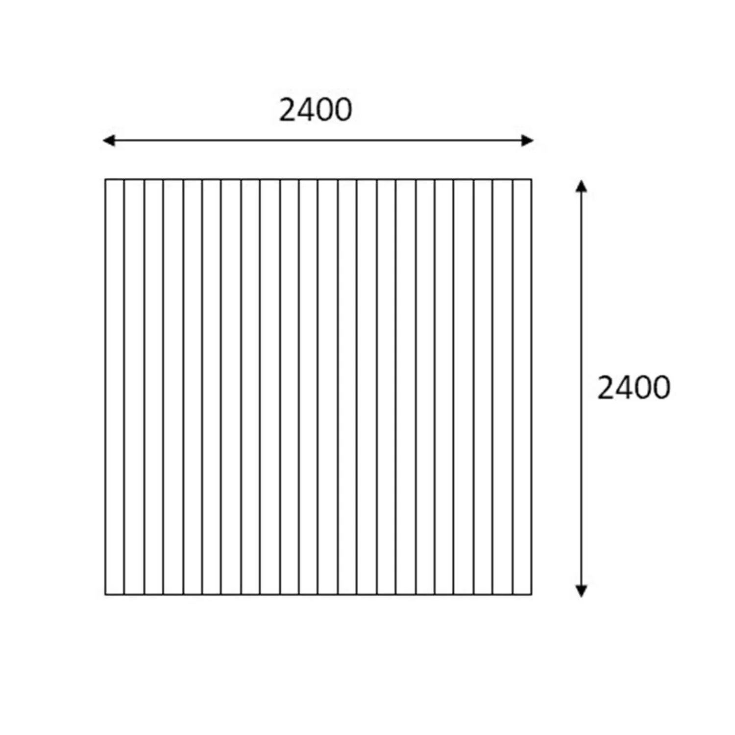 None Swift Deck Complete Decking Kit - 2.4 X 2.4m - Image 6