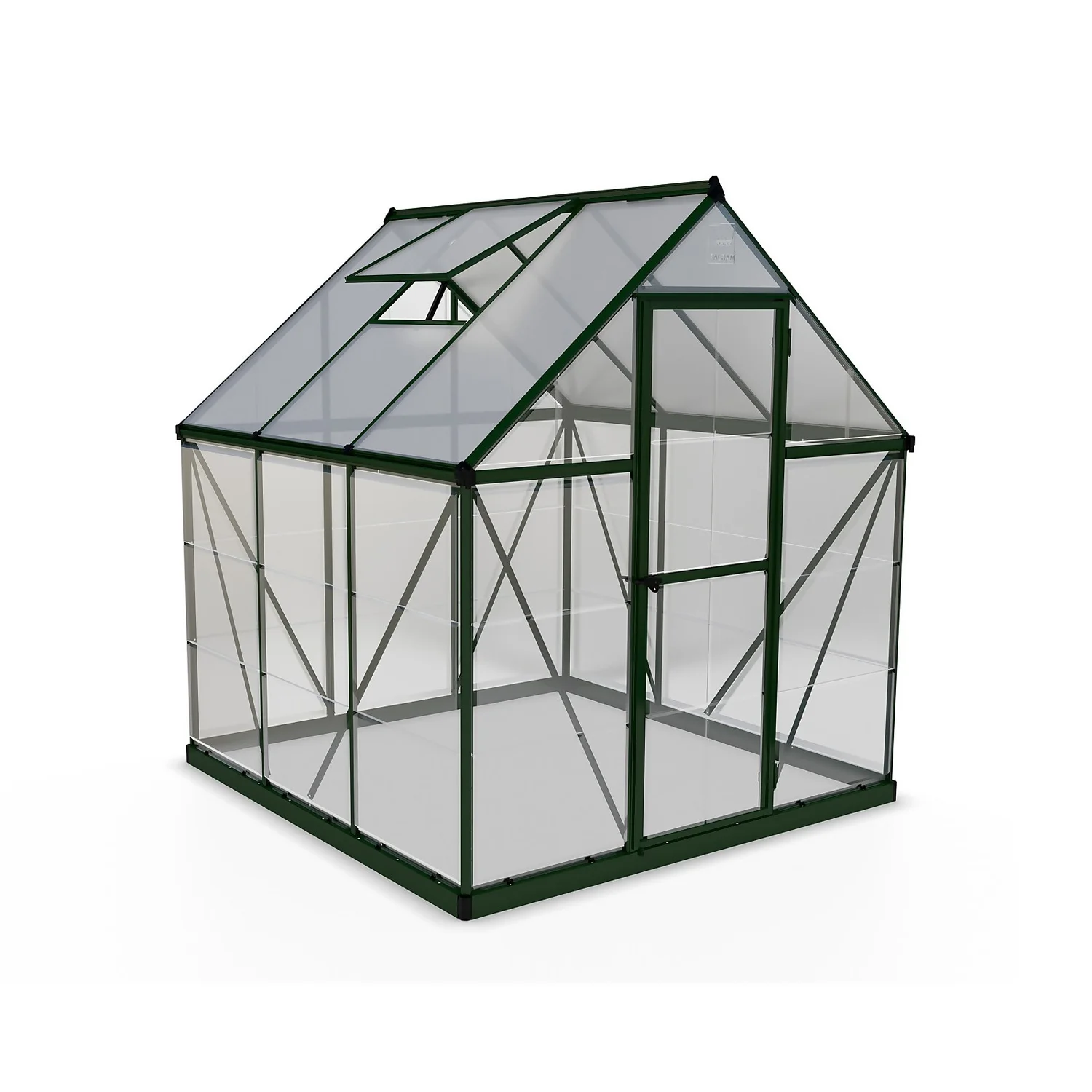 Palram Canopia Hybrid 6 X 6ft Green Greenhouse