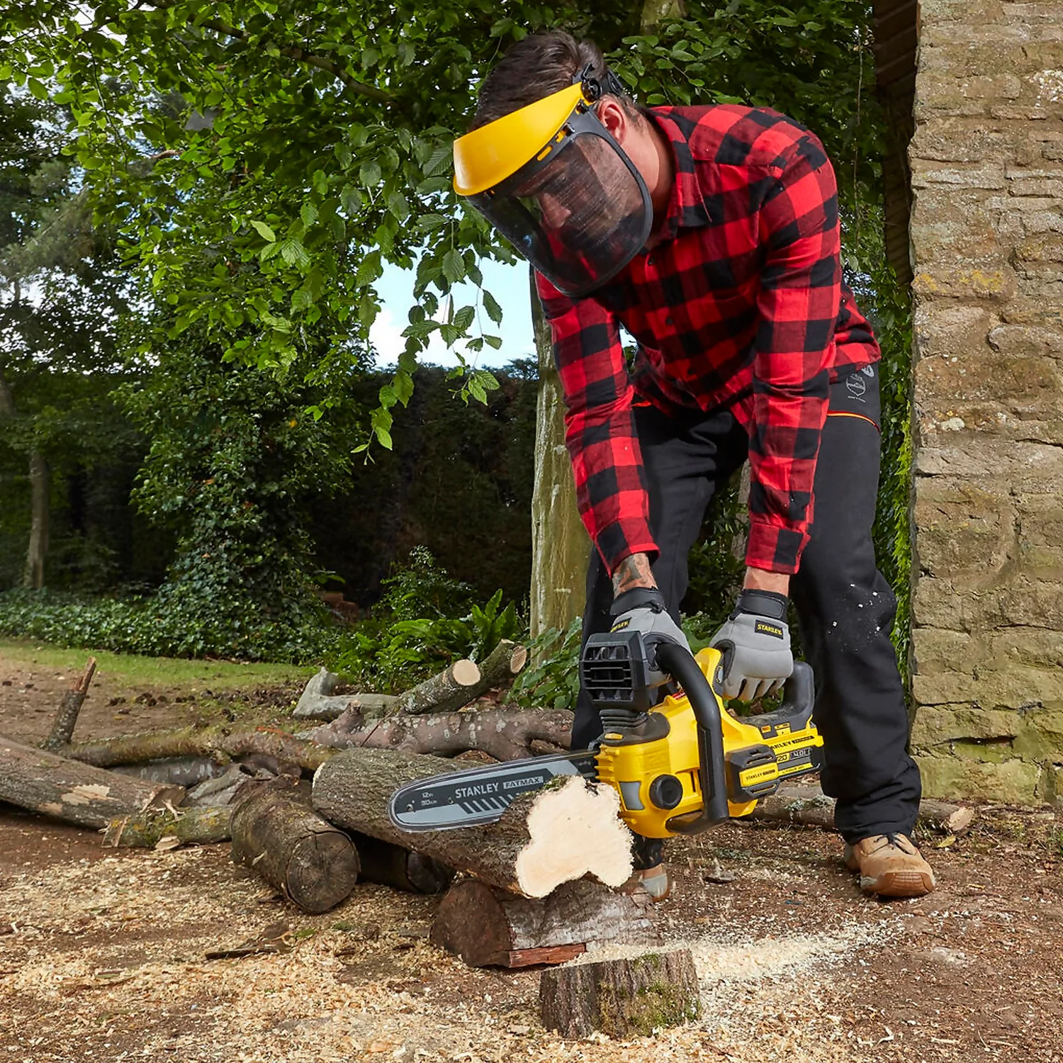 STANLEY FATMAX V20 18V Cordless 30Cm Chainsaw (Sfmccs630M1-Gb) - Image 2