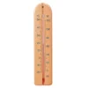 Wooden Garden Wall Thermometer