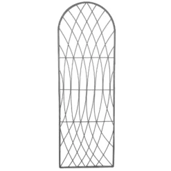 Faux Willow Arched Trellis - 1.2 X 0.45m
