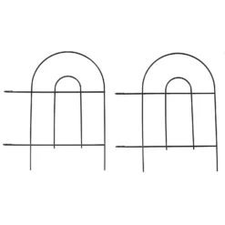 Smart Garden Fence 40cm X 3m - Black (4 Pack)