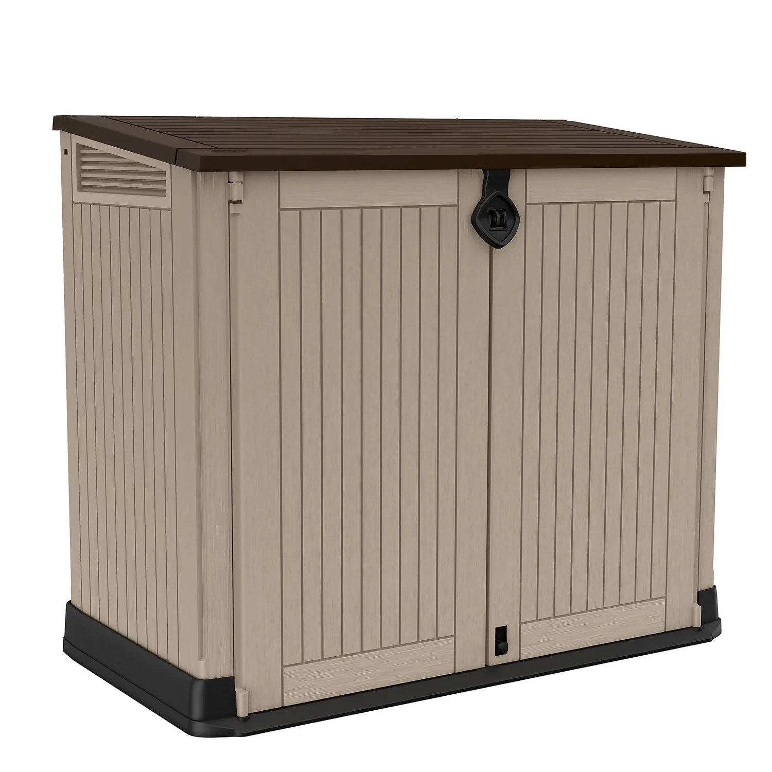 Keter Store It Out Midi Outdoor Garden Storage Shed 880L - Beige/Brown