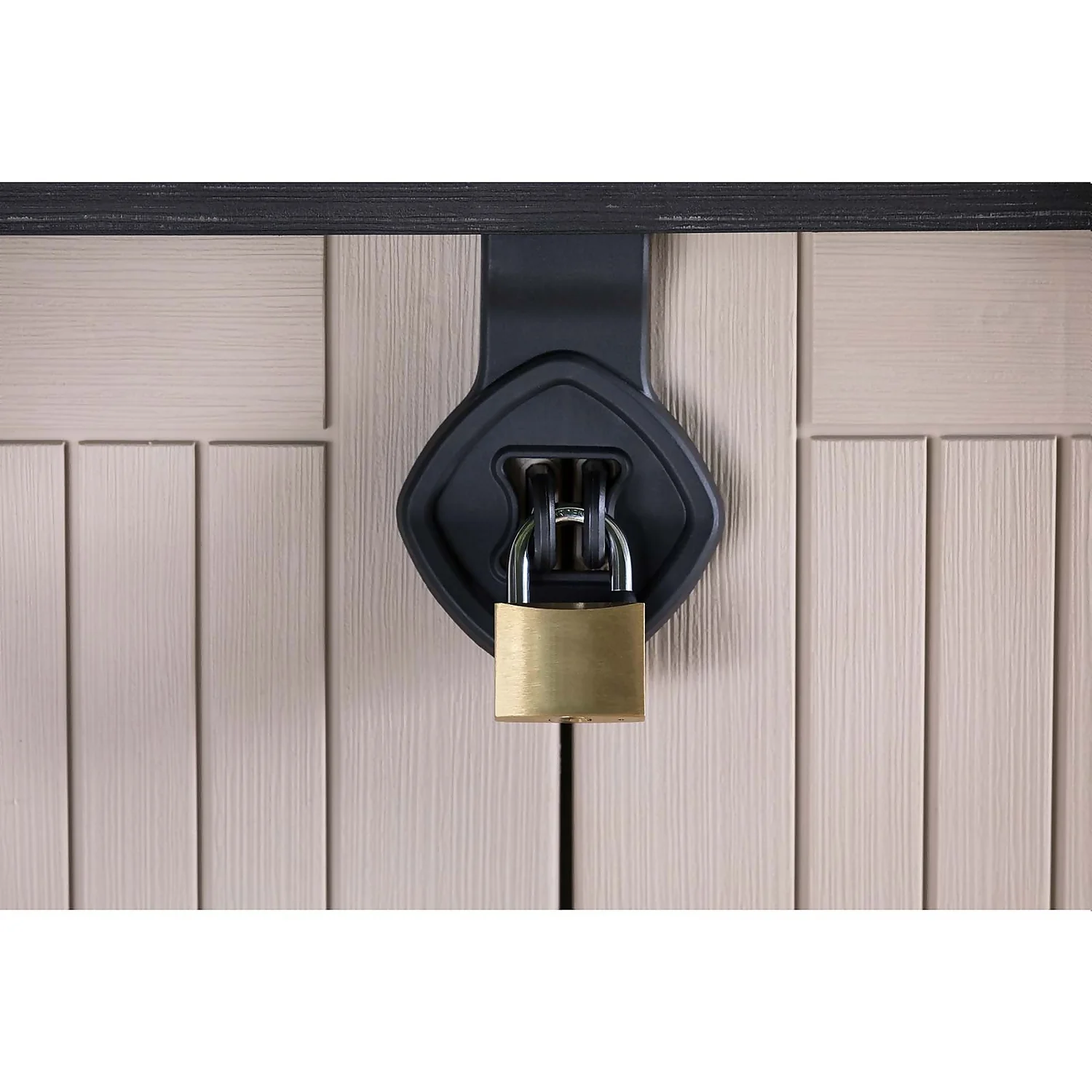 Keter Store It Out Midi Outdoor Garden Storage Shed 880L - Beige/Brown - Image 5