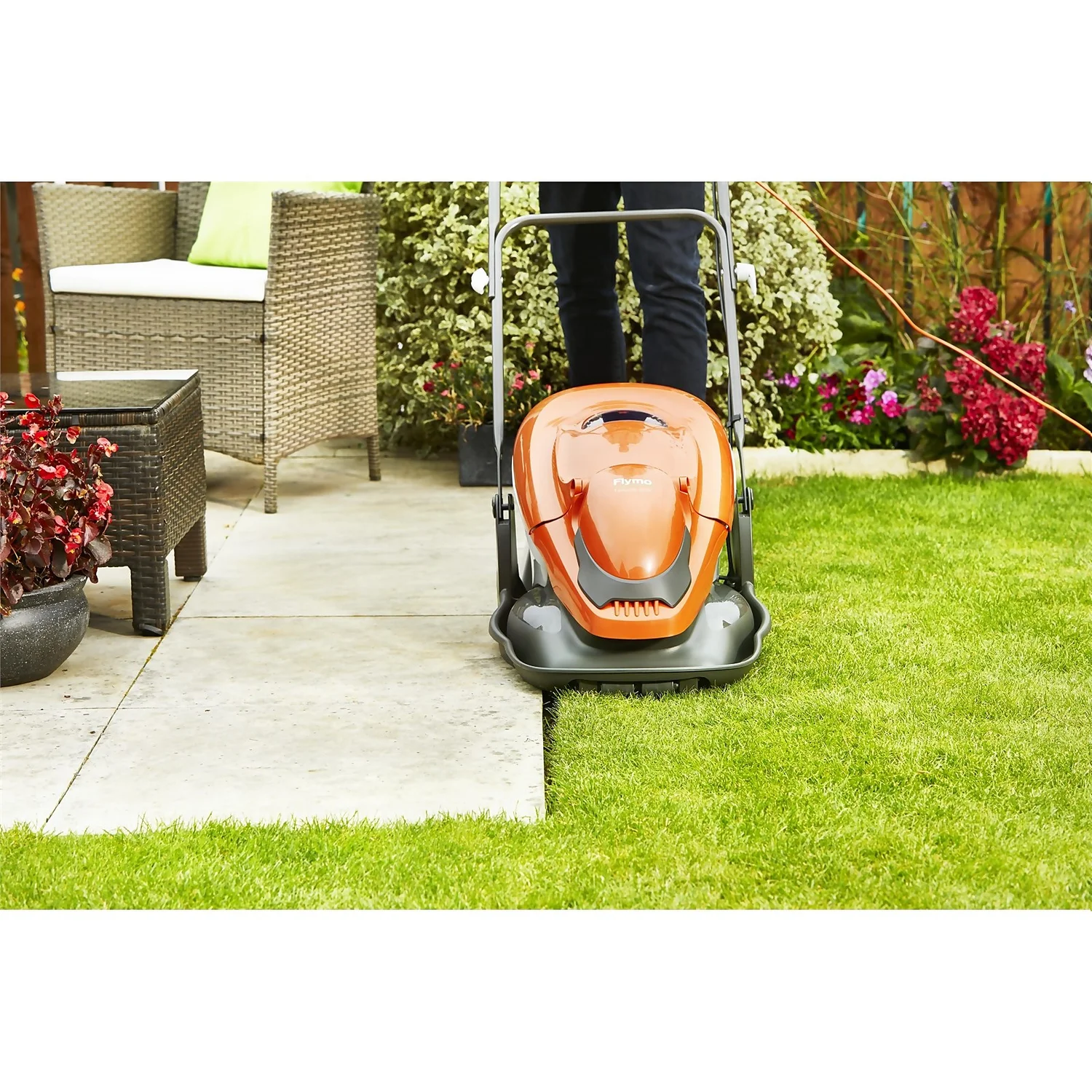 Flymo 1800W EasiGlide Electric Hover Lawn Mower - 36cm - Image 7