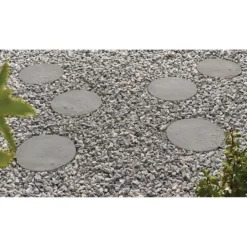 Stylish Stone 300mm Graphite Stepping Stone