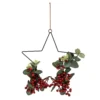 Hanging Star With Foliage And Berries
