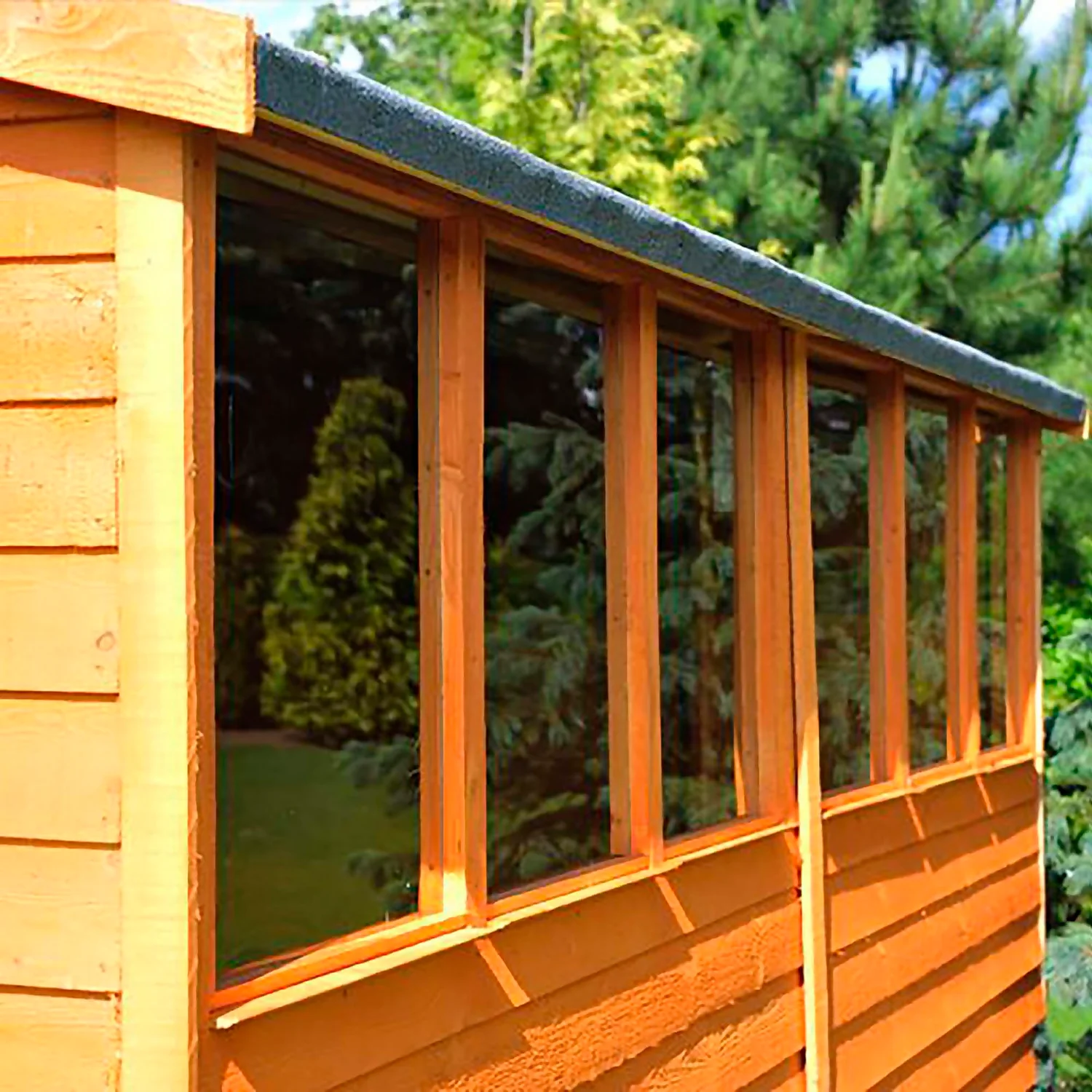 Shire 10 X 6ft Shed Overlap Double Door - Image 4