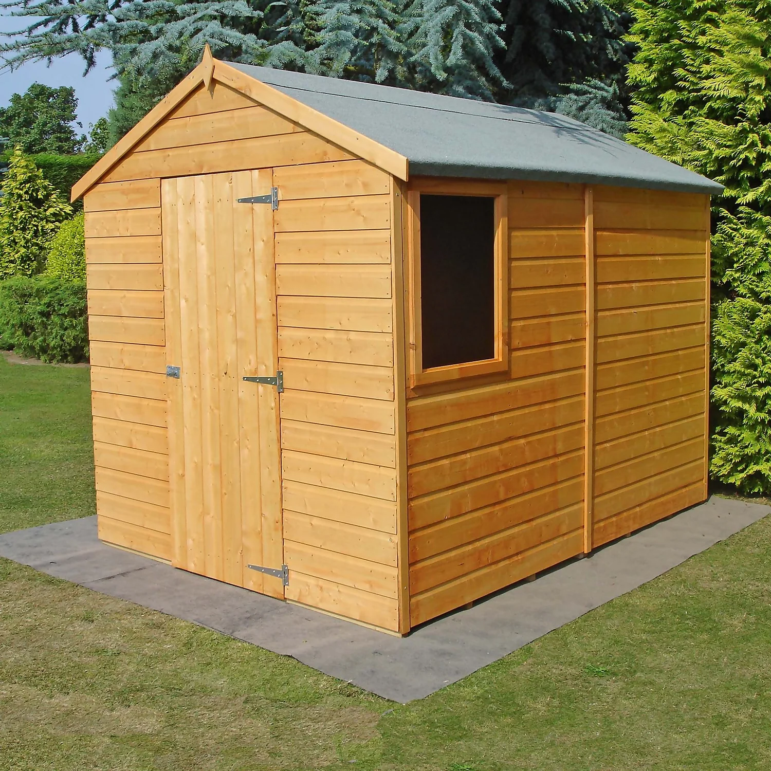 Shire 8 X 6ft Durham Shed Single Door - Image 3