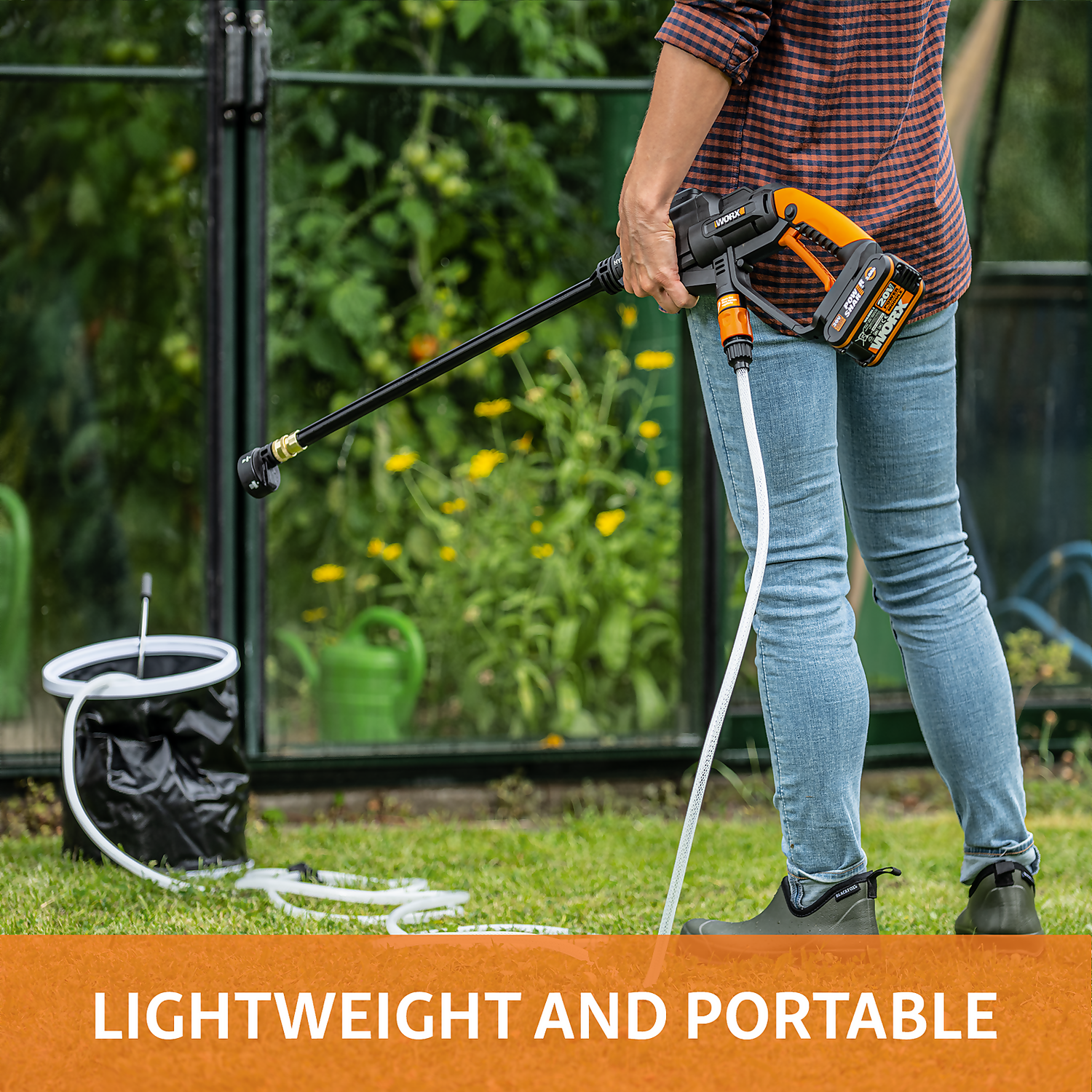 Worx Hydroshot Cordless Pressure Washer - Image 6