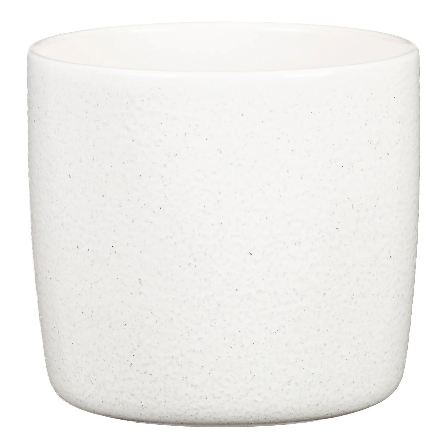 Perla White Plant Pot - 21cm