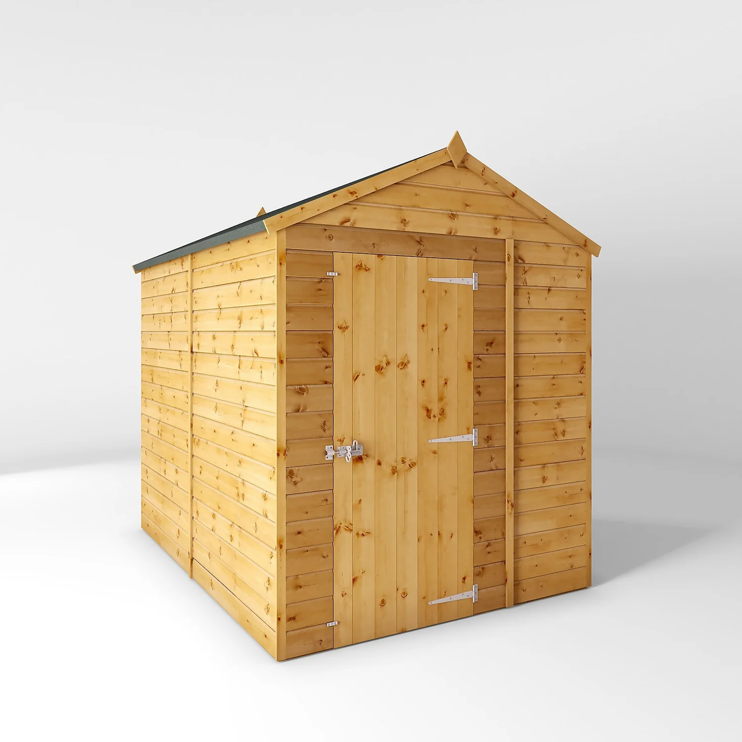 Mercia 8ft X 6ft Premium Windowless Shiplap Apex Shed