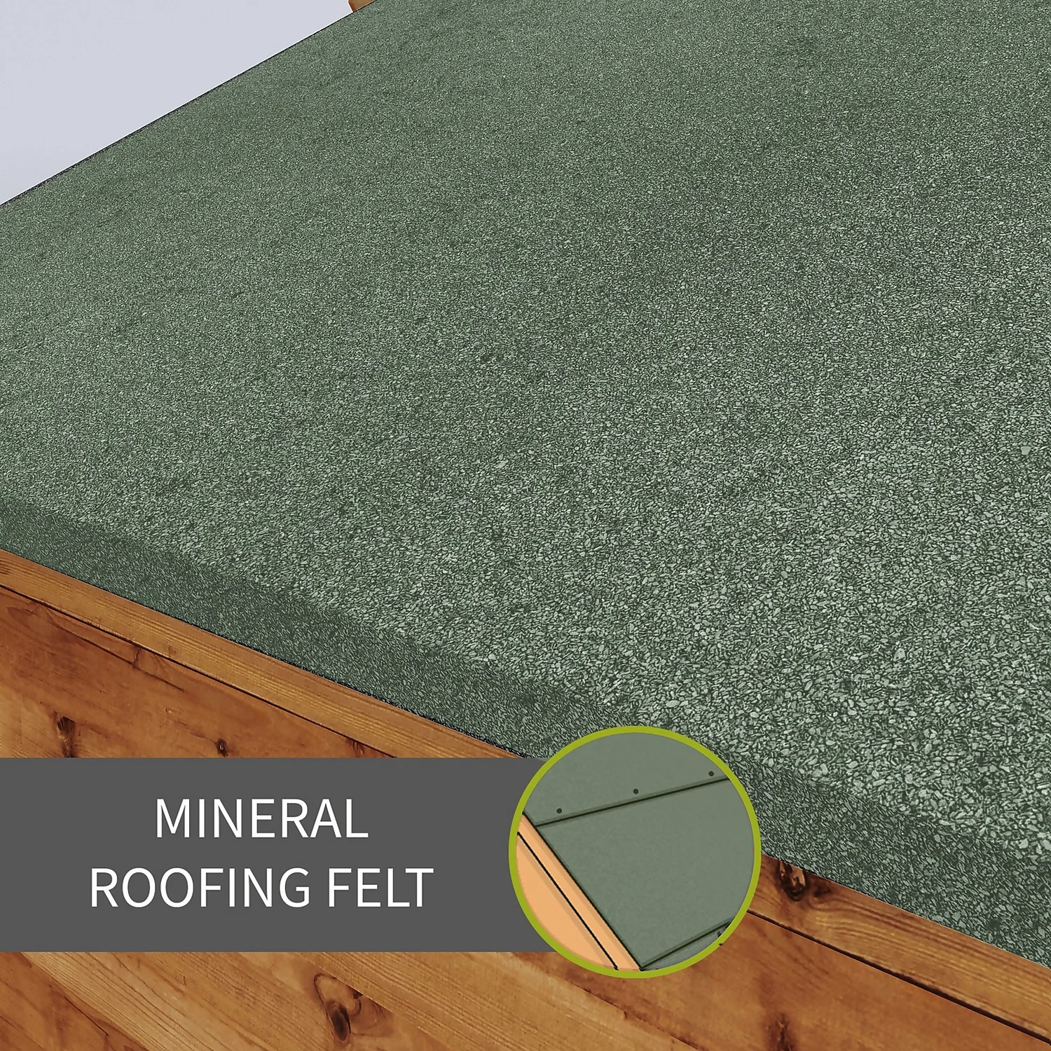 Mercia 8ft X 6ft Premium Windowless Shiplap Apex Shed - Image 5