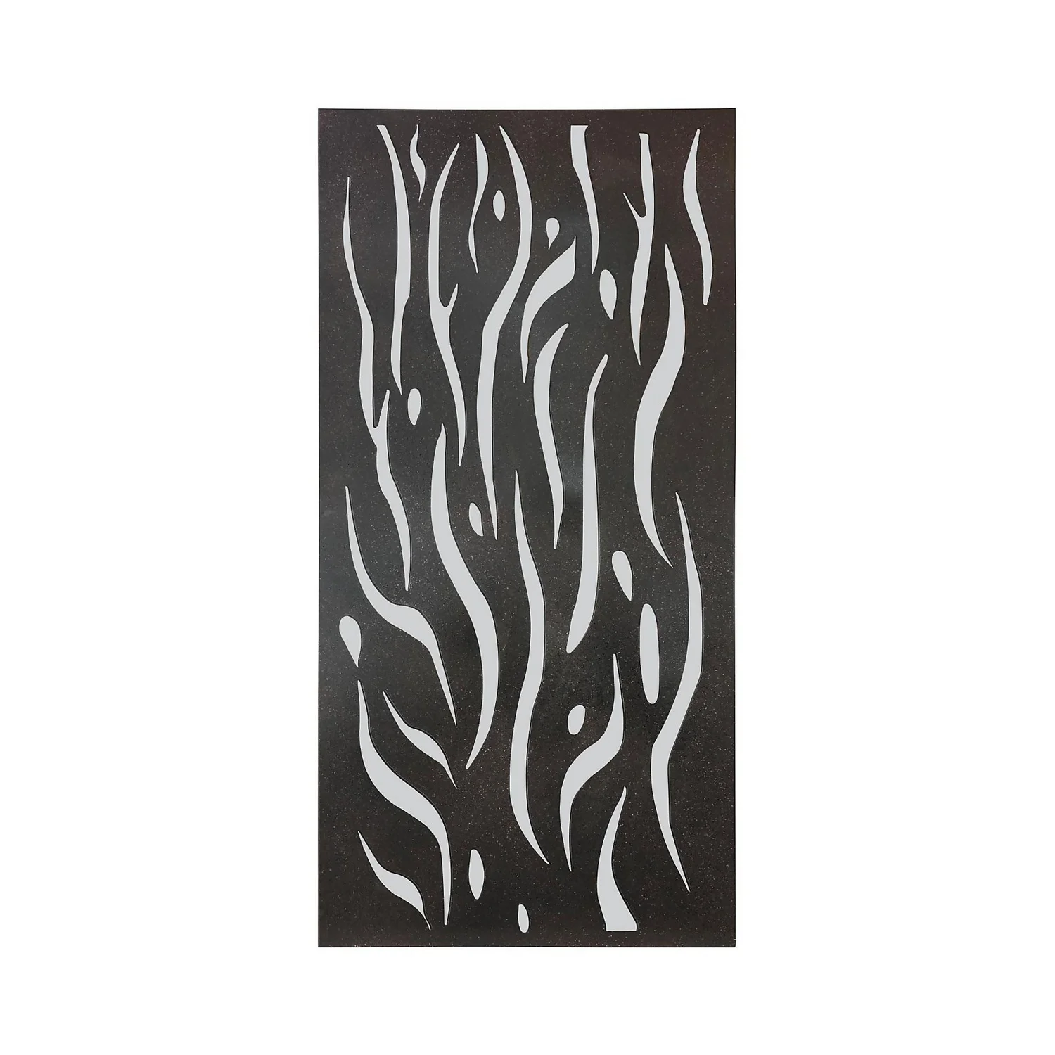 Amarelle Large Metal Flame Decorative Garden Screen Mirror - 120x60cm - Image 2