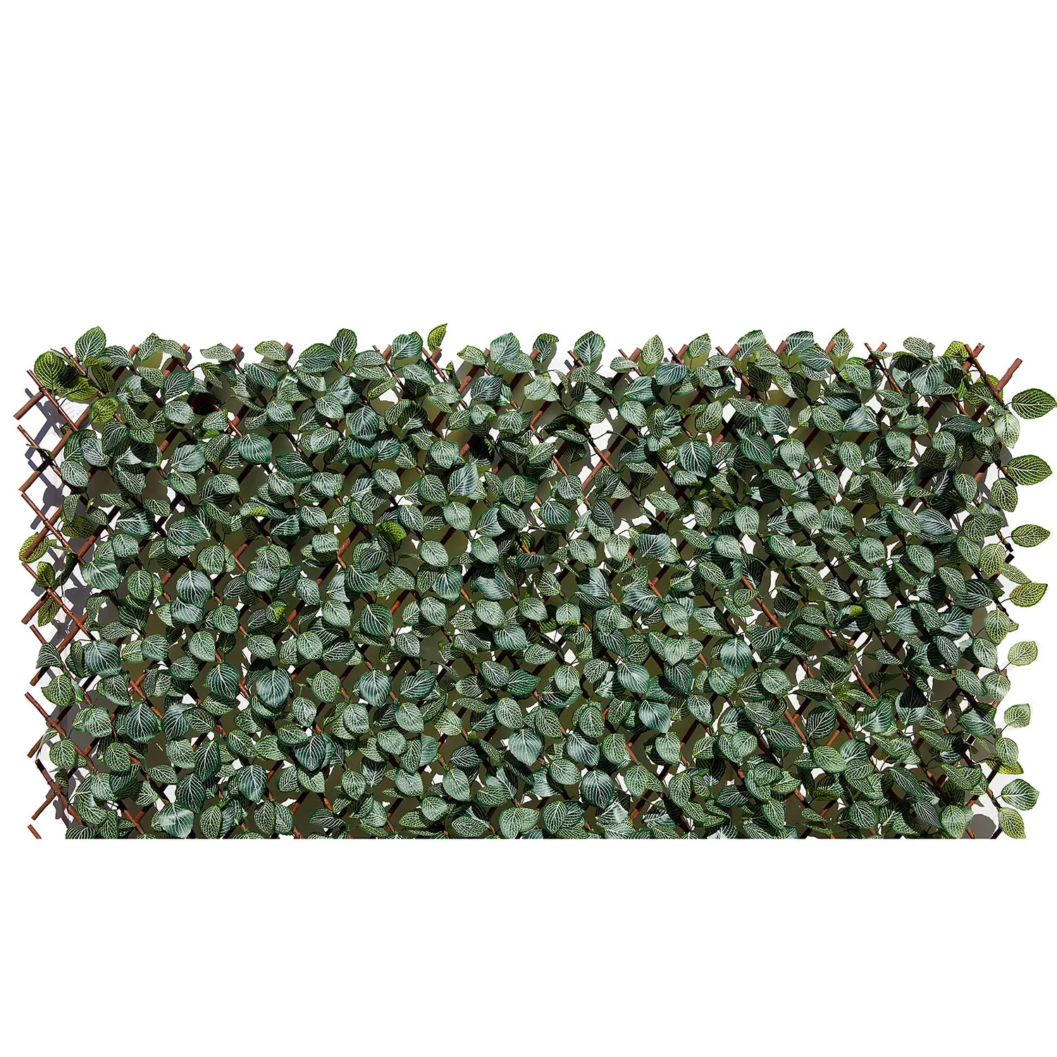 Faux Leaf Trellis 90x180cm - Green Leaf